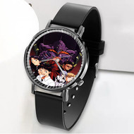 Onyourcases Neon Genesis Evangelion All Characters Custom Watch Awesome Unisex Black Classic Plastic Quartz Top Brand Watch for Men Women Premium with Gift Box Watches