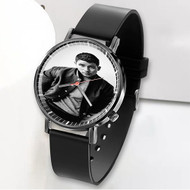 Onyourcases Nick Jonas Custom Watch Awesome Unisex Black Classic Plastic Quartz Top Brand Watch for Men Women Premium with Gift Box Watches