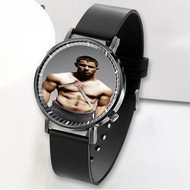 Onyourcases Nick Jonas Shirtless Custom Watch Awesome Unisex Black Classic Plastic Quartz Top Brand Watch for Men Women Premium with Gift Box Watches