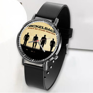 Onyourcases Nickelback When We Stand Together Custom Watch Awesome Unisex Black Classic Plastic Quartz Top Brand Watch for Men Women Premium with Gift Box Watches