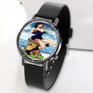 Onyourcases Nico Robin One Piece Custom Watch Awesome Unisex Black Classic Plastic Quartz Top Brand Watch for Men Women Premium with Gift Box Watches