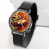 Onyourcases One Punch Man Saitama Custom Watch Awesome Unisex Black Classic Plastic Quartz Top Brand Watch for Men Women Premium with Gift Box Watches