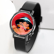 Onyourcases Princess Jasmine Custom Watch Awesome Unisex Black Classic Plastic Quartz Top Brand Watch for Men Women Premium with Gift Box Watches