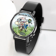 Onyourcases Regular Show Custom Watch Awesome Unisex Black Classic Plastic Quartz Top Brand Watch for Men Women Premium with Gift Box Watches
