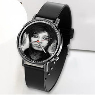 Onyourcases Ronnie Radke Custom Watch Awesome Unisex Black Classic Plastic Quartz Top Brand Watch for Men Women Premium with Gift Box Watches