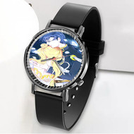 Onyourcases Sailor Moon Crystal Custom Watch Awesome Unisex Black Classic Plastic Quartz Top Brand Watch for Men Women Premium with Gift Box Watches