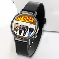 Onyourcases Seinfeld Season 9 Custom Watch Awesome Unisex Black Classic Plastic Quartz Top Brand Watch for Men Women Premium with Gift Box Watches