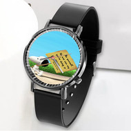 Onyourcases Snoopy The Peanuts Be Your Self Custom Watch Awesome Unisex Black Classic Plastic Quartz Top Brand Watch for Men Women Premium with Gift Box Watches