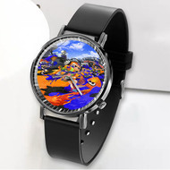 Onyourcases Splatoon Custom Watch Awesome Unisex Black Classic Plastic Quartz Top Brand Watch for Men Women Premium with Gift Box Watches