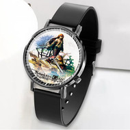 Onyourcases Steins Gate Custom Watch Awesome Unisex Black Classic Plastic Quartz Top Brand Watch for Men Women Premium with Gift Box Watches