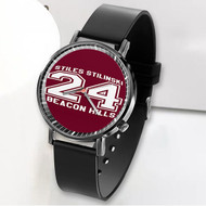 Onyourcases Stiles Stilinski 24 Beacon Hills Custom Watch Awesome Unisex Black Classic Plastic Quartz Top Brand Watch for Men Women Premium with Gift Box Watches