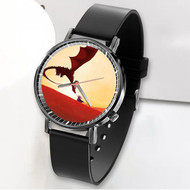 Onyourcases Targaryen Fire Custom Watch Awesome Unisex Black Classic Plastic Quartz Top Brand Watch for Men Women Premium with Gift Box Watches