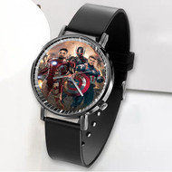 Onyourcases The Avengers Age of Ultron Custom Watch Awesome Unisex Black Classic Plastic Quartz Top Brand Watch for Men Women Premium with Gift Box Watches