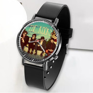 Onyourcases The Kooks Custom Watch Awesome Unisex Black Classic Plastic Quartz Top Brand Watch for Men Women Premium with Gift Box Watches