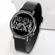 Onyourcases The Neighborhood Quotes Custom Watch Awesome Unisex Black Classic Plastic Quartz Top Brand Watch for Men Women Premium with Gift Box Watches