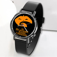 Onyourcases The Nightmare Before Christmas Custom Watch Awesome Unisex Black Classic Plastic Quartz Top Brand Watch for Men Women Premium with Gift Box Watches