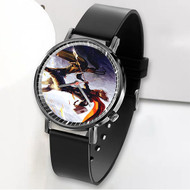Onyourcases Thor vs Loki Custom Watch Awesome Unisex Black Classic Plastic Quartz Top Brand Watch for Men Women Premium with Gift Box Watches