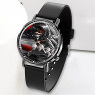 Onyourcases Tokyo Ghoul Kaneki Ken Red Eyes Custom Watch Awesome Unisex Black Classic Plastic Quartz Top Brand Watch for Men Women Premium with Gift Box Watches
