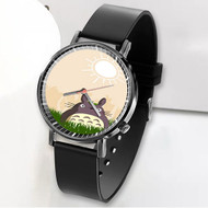 Onyourcases Totoro My Neighbor Totoro Custom Watch Awesome Unisex Black Classic Plastic Quartz Top Brand Watch for Men Women Premium with Gift Box Watches