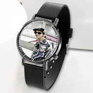 Onyourcases Valentino Rossi Moto GP Custom Watch Awesome Unisex Black Classic Plastic Quartz Top Brand Watch for Men Women Premium with Gift Box Watches