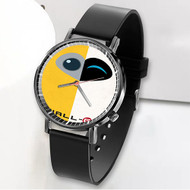 Onyourcases Wall E and Eve Custom Watch Awesome Unisex Black Classic Plastic Quartz Top Brand Watch for Men Women Premium with Gift Box Watches