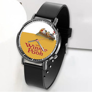 Onyourcases Winnie The Pooh Flood Honey Disney Custom Watch Awesome Unisex Black Classic Plastic Quartz Top Brand Watch for Men Women Premium with Gift Box Watches