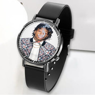 Onyourcases Wiz Khalifa Custom Watch Awesome Unisex Black Classic Plastic Quartz Top Brand Watch for Men Women Premium with Gift Box Watches