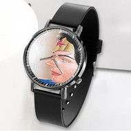 Onyourcases Wonder Woman Face Custom Watch Awesome Unisex Black Classic Plastic Quartz Top Brand Watch for Men Women Premium with Gift Box Watches