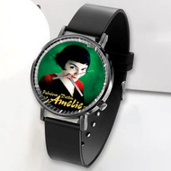 Onyourcases Amelie Custom Watch Awesome Unisex Black Classic Plastic Quartz Watch for Men Women Top Brand Premium with Gift Box Watches