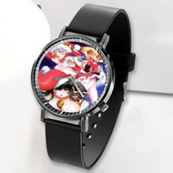 Onyourcases Aquarion Saga Custom Watch Awesome Unisex Black Classic Plastic Quartz Watch for Men Women Top Brand Premium with Gift Box Watches