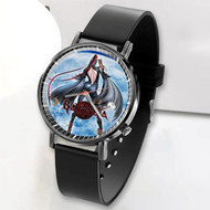 Onyourcases Bayonetta Custom Watch Awesome Unisex Black Classic Plastic Quartz Watch for Men Women Top Brand Premium with Gift Box Watches