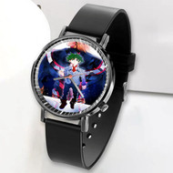 Onyourcases Boku no Hero Academia S2 Custom Watch Awesome Unisex Black Classic Plastic Quartz Watch for Men Women Top Brand Premium with Gift Box Watches