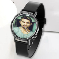 Onyourcases Brett Young Custom Watch Awesome Unisex Black Classic Plastic Quartz Watch for Men Women Top Brand Premium with Gift Box Watches