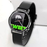 Onyourcases BROCKHAMPTON Sweet Custom Watch Awesome Unisex Black Classic Plastic Quartz Watch for Men Women Top Brand Premium with Gift Box Watches