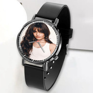 Onyourcases Camila Cabello Custom Watch Awesome Unisex Black Classic Plastic Quartz Watch for Men Women Top Brand Premium with Gift Box Watches
