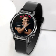 Onyourcases Cole Sprouse Custom Watch Awesome Unisex Black Classic Plastic Quartz Watch for Men Women Top Brand Premium with Gift Box Watches