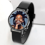Onyourcases Deniro Farrar Custom Watch Awesome Unisex Black Classic Plastic Quartz Watch for Men Women Top Brand Premium with Gift Box Watches