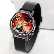 Onyourcases Fullmetal Alchemist Anime Custom Watch Awesome Unisex Black Classic Plastic Quartz Watch for Men Women Top Brand Premium with Gift Box Watches