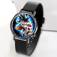 Onyourcases Goku Mastery of Self Movement Custom Watch Awesome Unisex Black Classic Plastic Quartz Watch for Men Women Top Brand Premium with Gift Box Watches