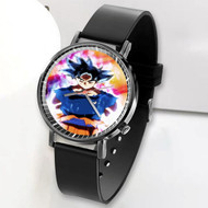 Onyourcases Goku Ultra Instinct Dragon Ball Super Custom Watch Awesome Unisex Black Classic Plastic Quartz Watch for Men Women Top Brand Premium with Gift Box Watches
