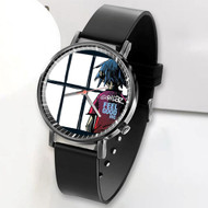 Onyourcases Gorillaz Feel Good Custom Watch Awesome Unisex Black Classic Plastic Quartz Watch for Men Women Top Brand Premium with Gift Box Watches