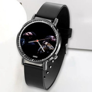 Onyourcases Grits Audio Push Custom Watch Awesome Unisex Black Classic Plastic Quartz Watch for Men Women Top Brand Premium with Gift Box Watches