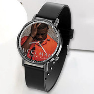 Onyourcases Gucci Mane Lemonade Custom Watch Awesome Unisex Black Classic Plastic Quartz Watch for Men Women Top Brand Premium with Gift Box Watches