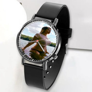 Onyourcases Halley Hiatt Custom Watch Awesome Unisex Black Classic Plastic Quartz Watch for Men Women Top Brand Premium with Gift Box Watches