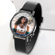 Onyourcases Jessie Reyez 2 Custom Watch Awesome Unisex Black Classic Plastic Quartz Watch for Men Women Top Brand Premium with Gift Box Watches