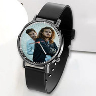 Onyourcases JR JR Custom Watch Awesome Unisex Black Classic Plastic Quartz Watch for Men Women Top Brand Premium with Gift Box Watches