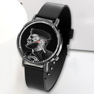 Onyourcases Khalid Custom Watch Awesome Unisex Black Classic Plastic Quartz Watch for Men Women Top Brand Premium with Gift Box Watches
