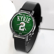 Onyourcases Kyrie Menace Feat Trinidad James King Chip Custom Watch Awesome Unisex Black Classic Plastic Quartz Watch for Men Women Top Brand Premium with Gift Box Watches