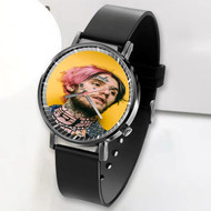 Onyourcases LiL PEEP Custom Watch Awesome Unisex Black Classic Plastic Quartz Watch for Men Women Top Brand Premium with Gift Box Watches