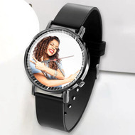 Onyourcases Liza Koshy Custom Watch Awesome Unisex Black Classic Plastic Quartz Watch for Men Women Top Brand Premium with Gift Box Watches